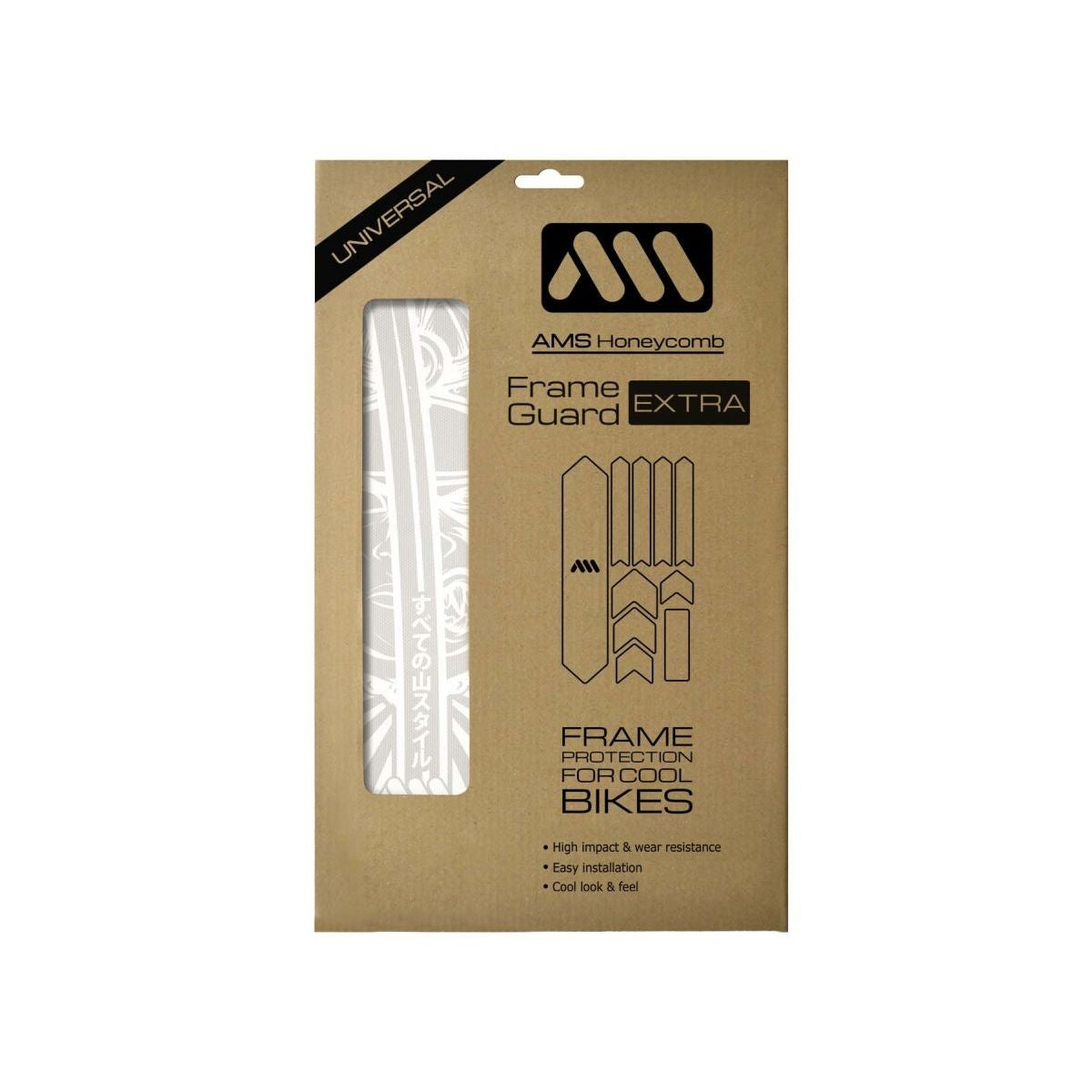ALL MOUNTAIN STYLE FRAME GUARD RONIN/WHITE EXTRA