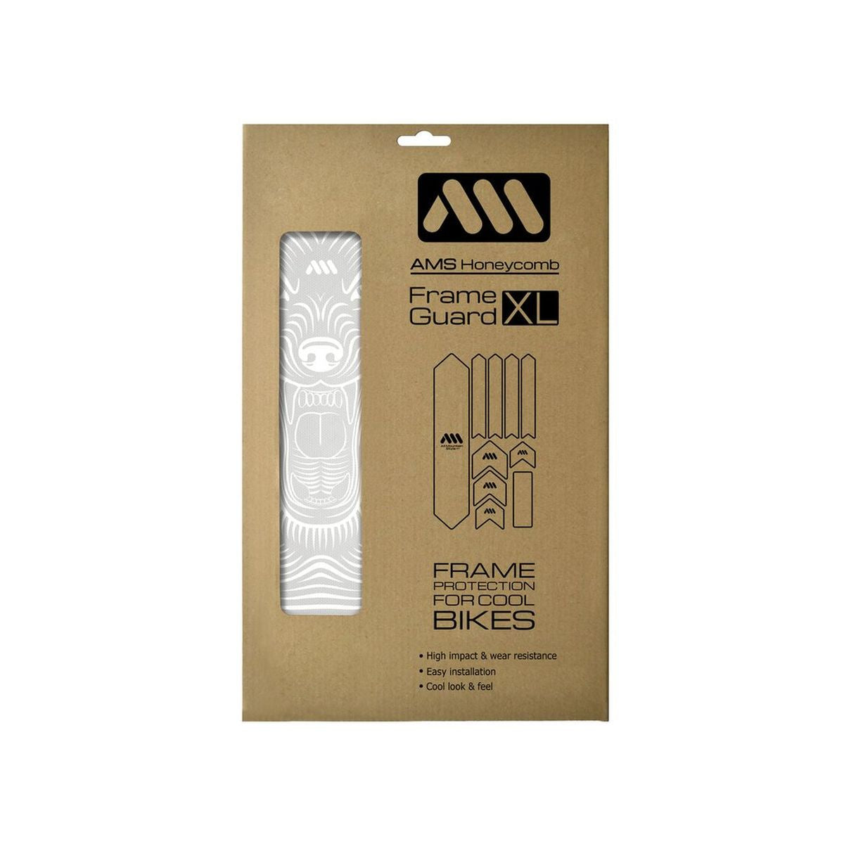 ALL MOUNTAIN STYLE FRAME GUARD WHITE/WOLF EXTRA