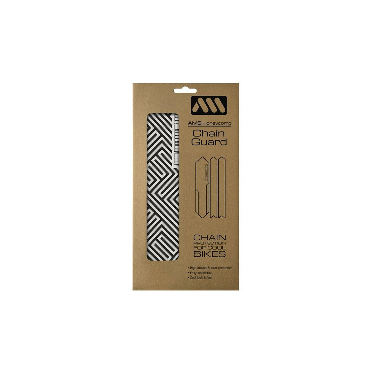 ALL MOUNTAIN STYLE CHAIN GUARD MAZE/BLACK