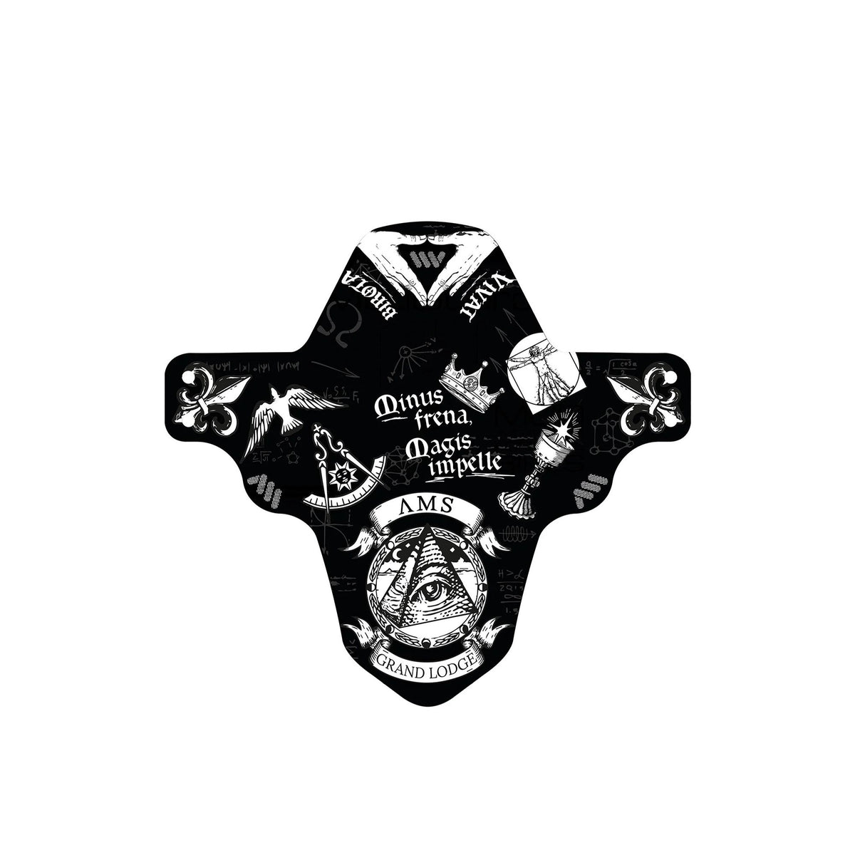 ALL MOUNTAIN STYLE MUD GUARD OPUS MAGNA WHITE