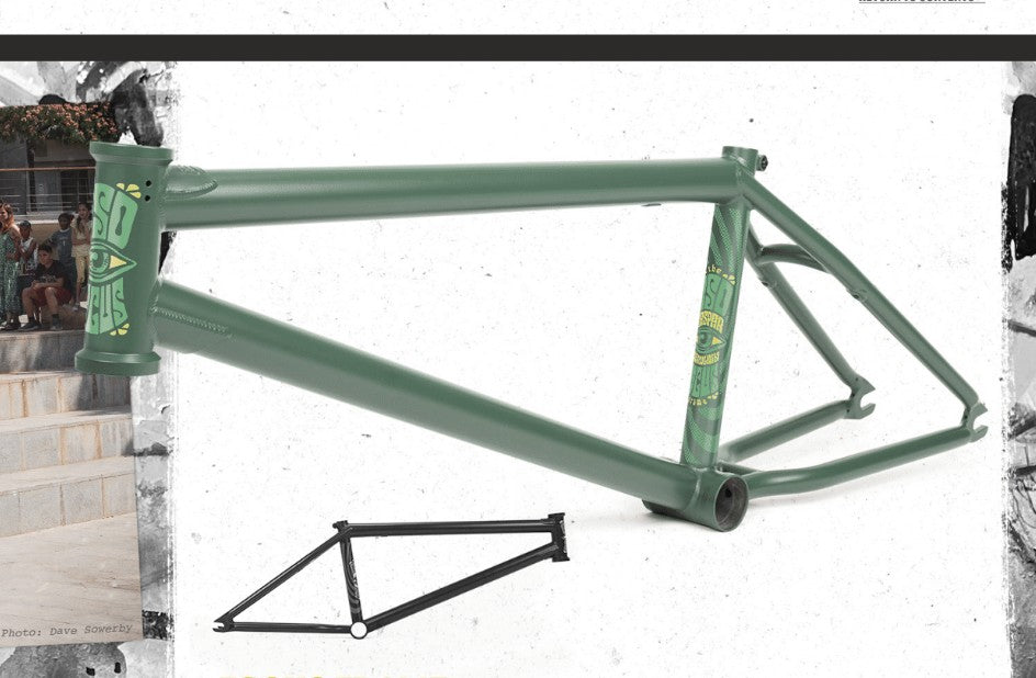 BSD FOCUS FRAME 21.2" FOREST GREEN