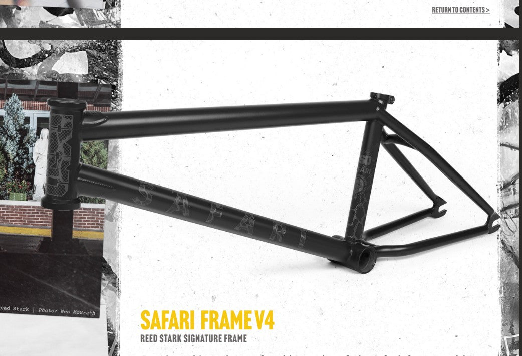 BSD SAFARI V4 FRAME 21.4" BLACK