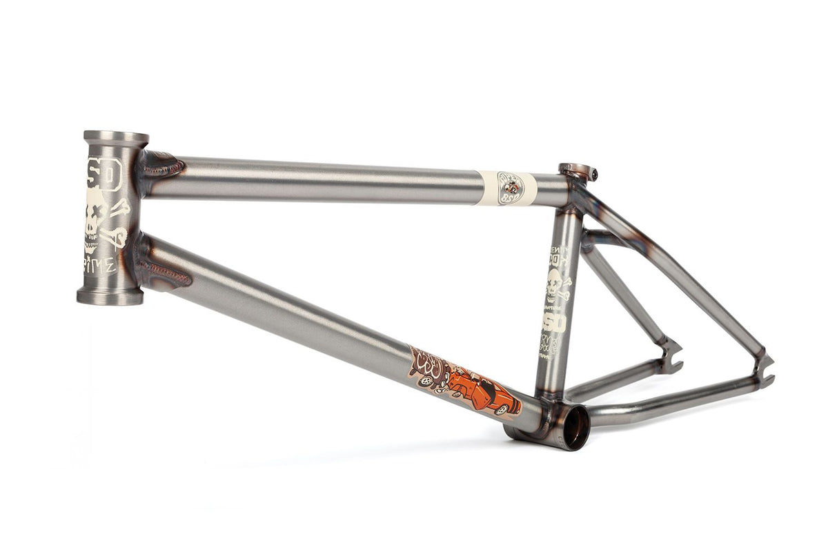 BSD GRIME V2 FRAME CLEAR RAW 21"