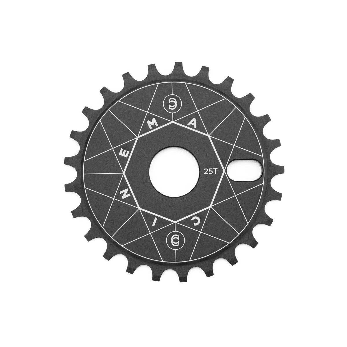 CINEMA FORMAT SPROCKET 25T BLACK