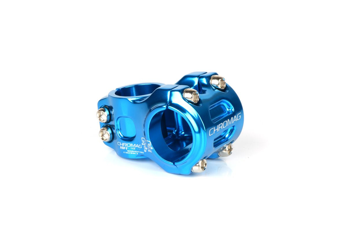 Chromag Stem Hifi V2 31.8mm Clamp Blue 31mm