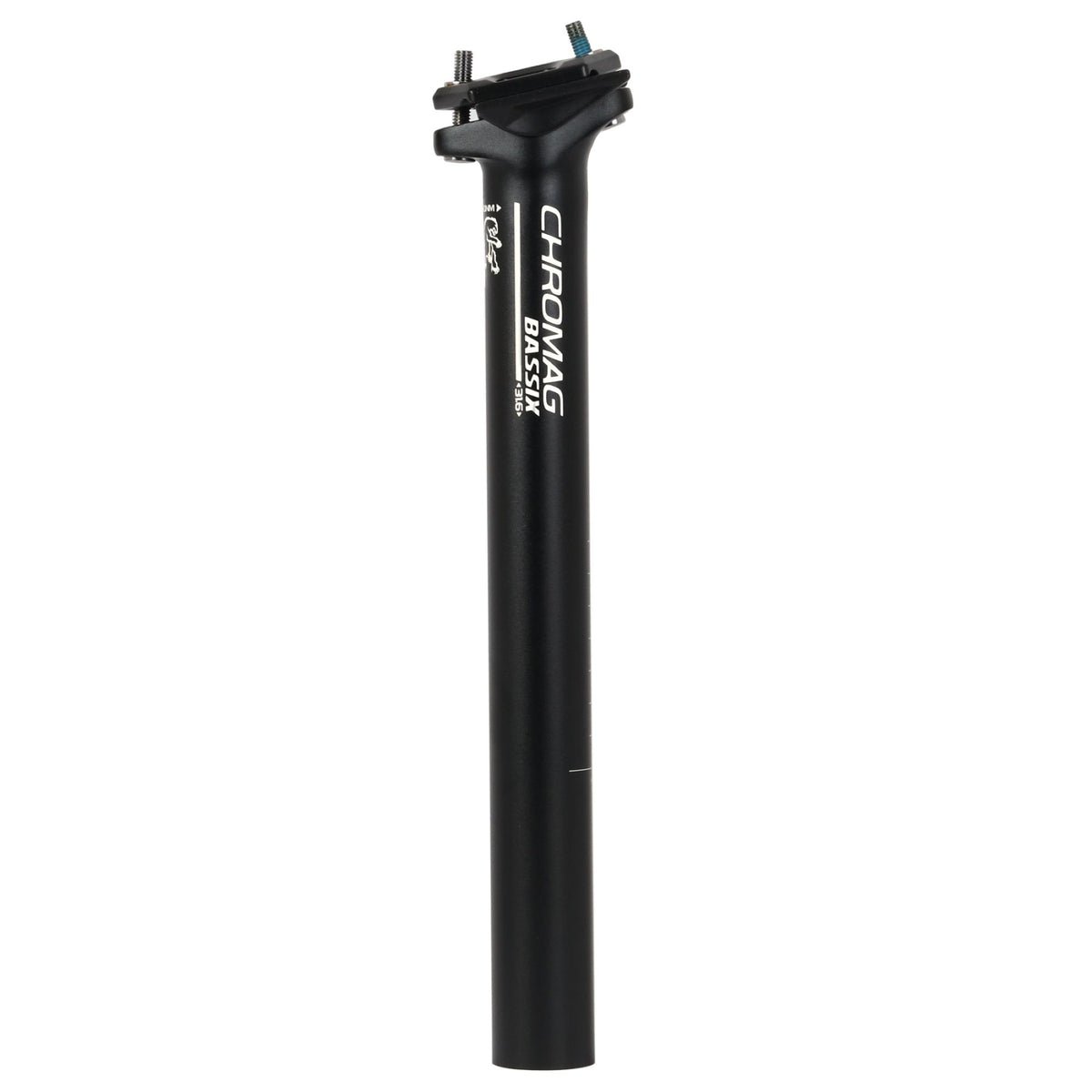 Chromag Seatpost Bassix 31.6mm Dia 400mm Length Black