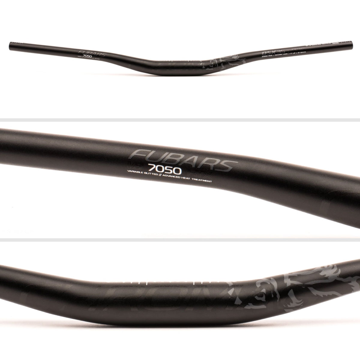 Chromag Handlebars OSX 35mm Clamp 45mm Rise- Black