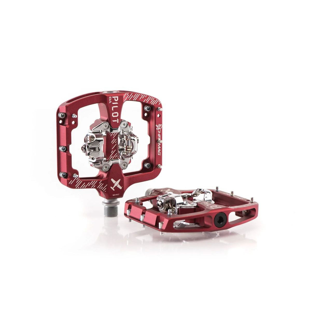 Chromag Pedal Clipless Pilot BA Red