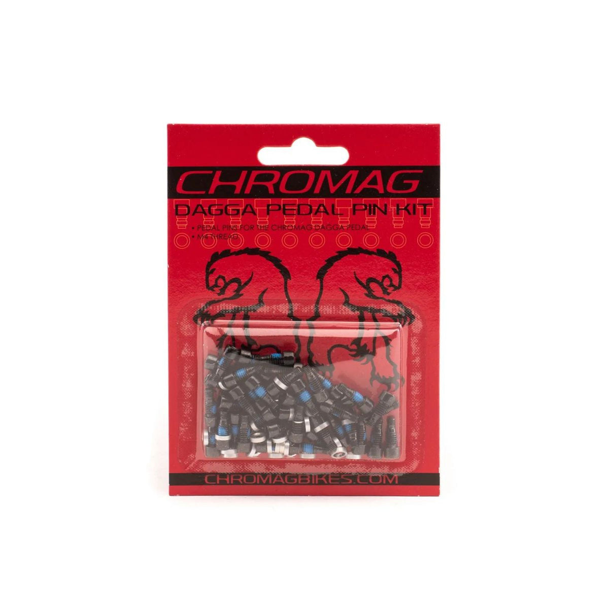 Chromag Pedal 40 Pcs Pedal Pin Kit For Dagga Black