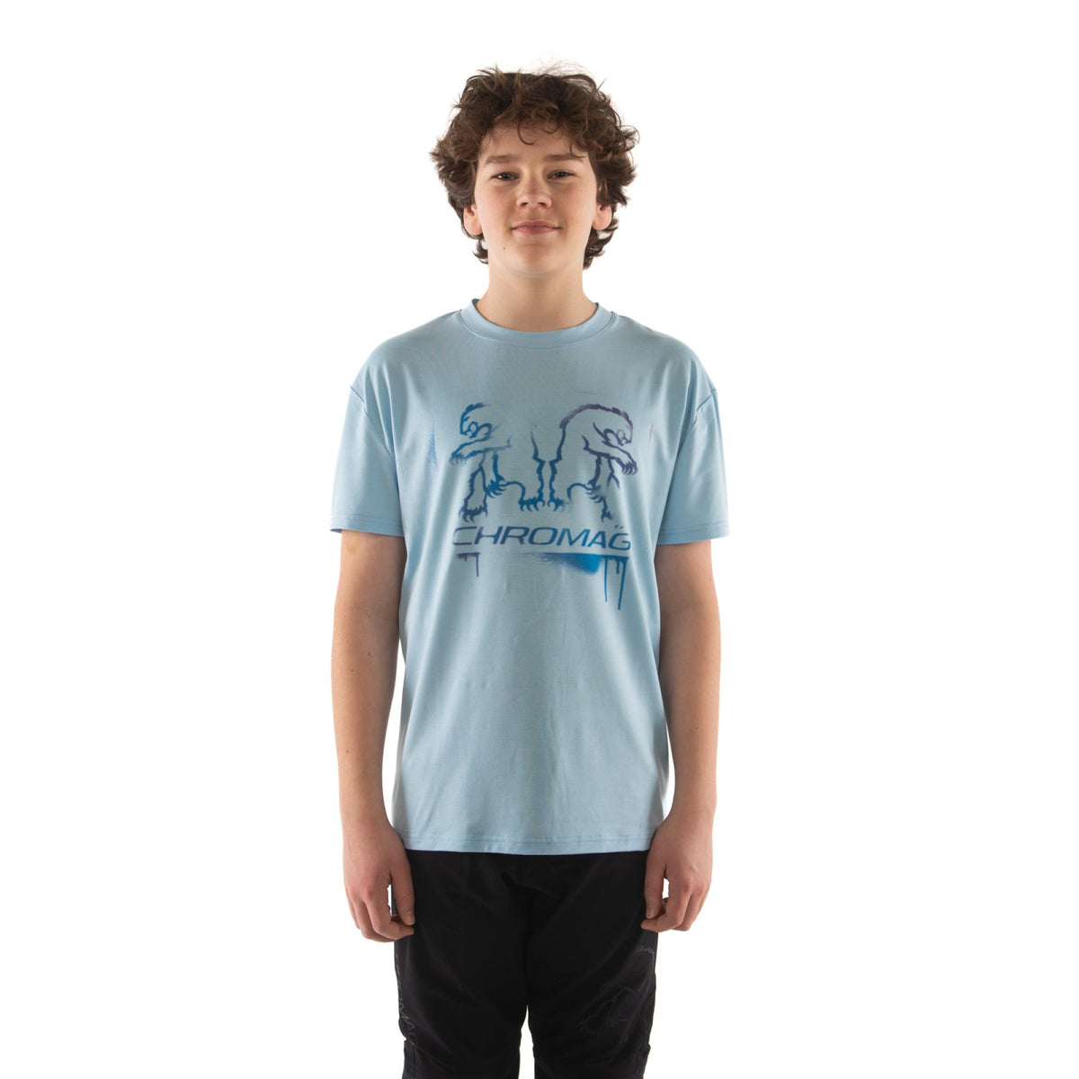 CHROMAG APPAREL PUNK TEE KID'S- STENCIL AIR/ GRADIENT