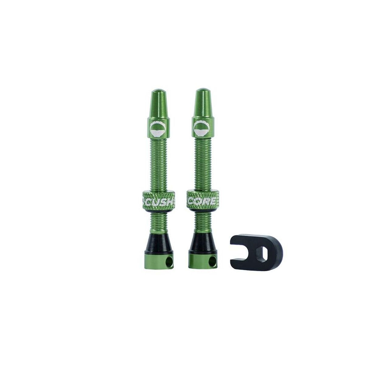 Cushcore Valve Stems 44mm Green (2 Pack)
