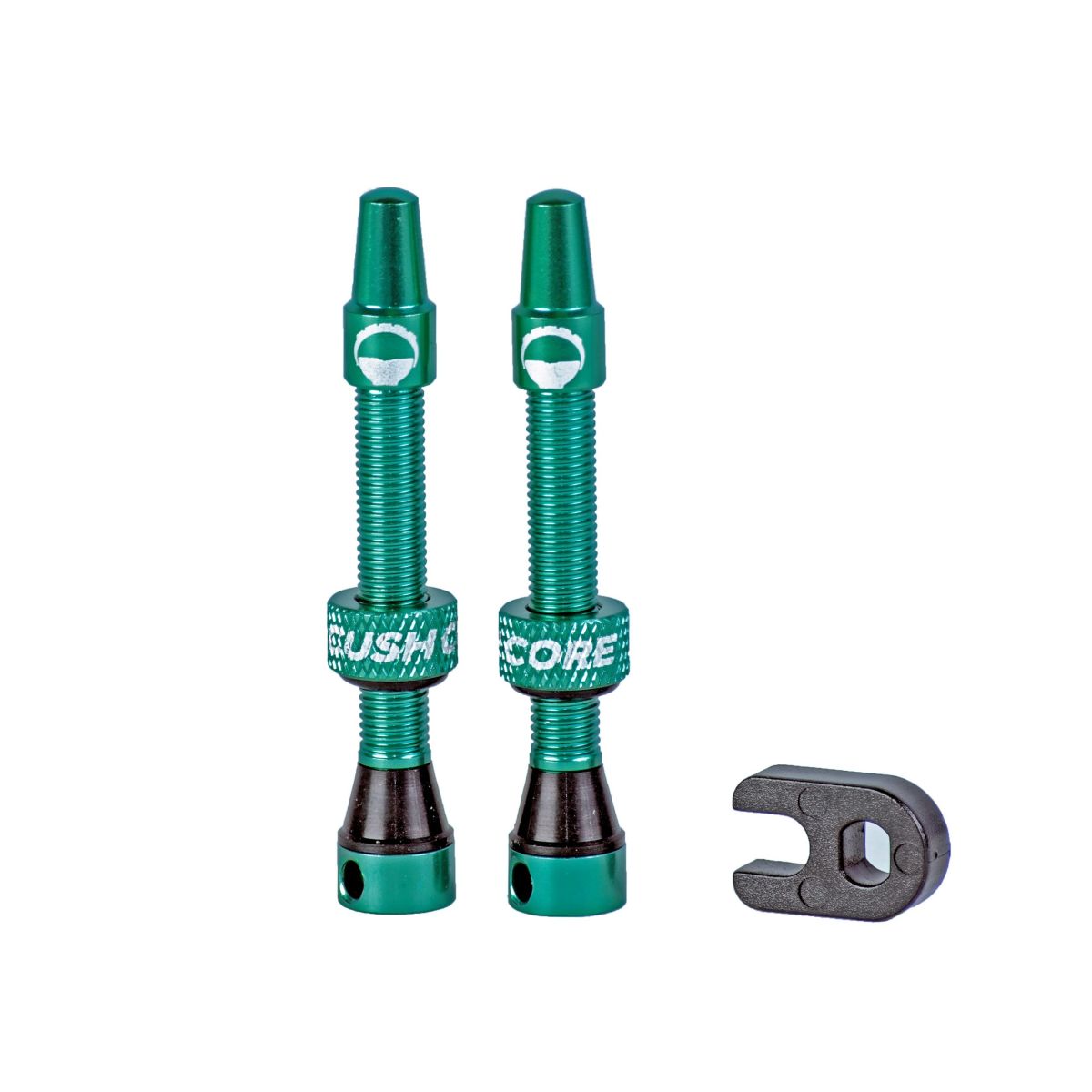 Cushcore Valve Stems 44mm Turquoise (2 Pack)