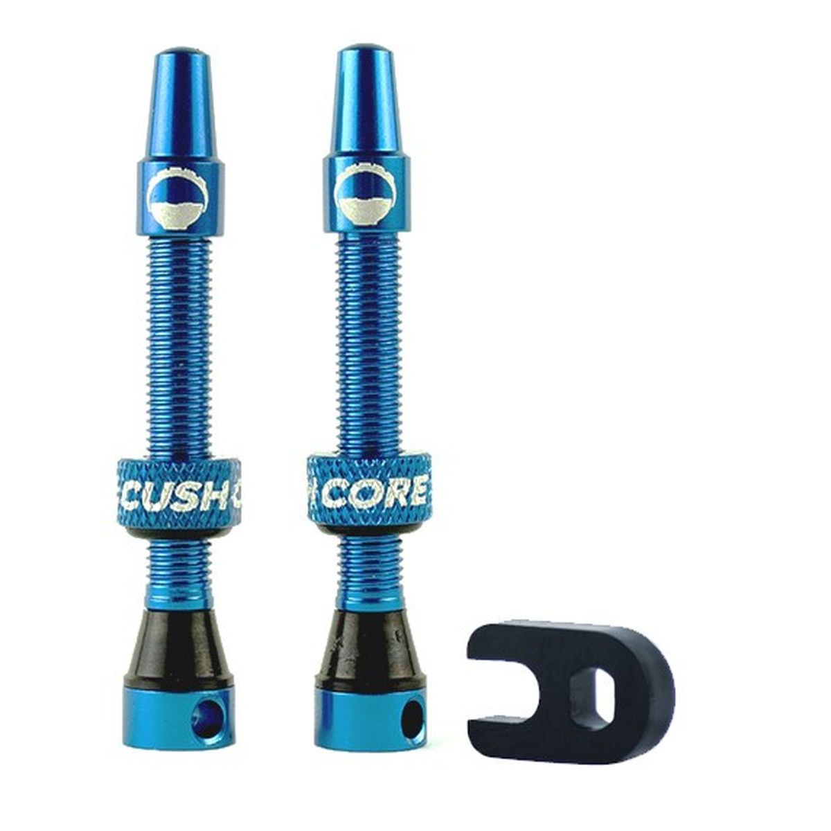 Cushcore Valve Stems 44mm Royal Blue (2 Pack)