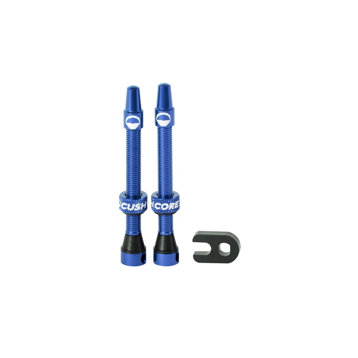 Cushcore Valve Stems 55mm Royal Blue (2 Pack)