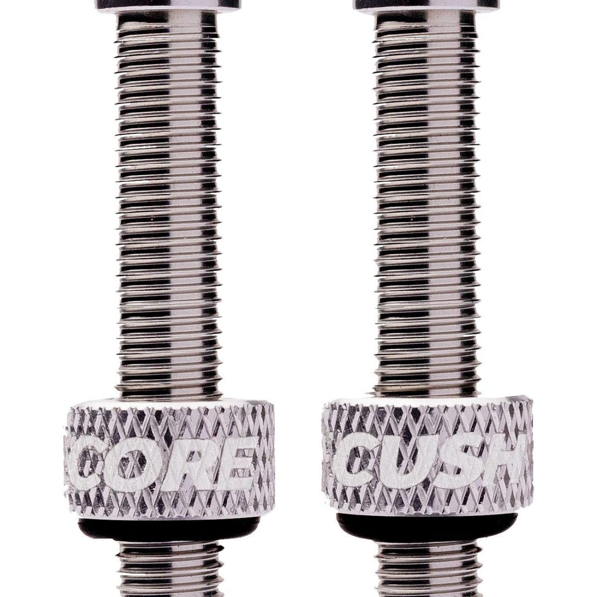 Cushcore Valve Stems 44mm Silver (2 Pack)