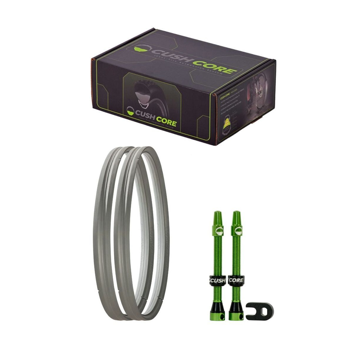 Cushcore Tubeless Tire Insert Set 27.5+ Plus (New Valve)