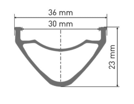 RIM FR 571 DISC SIL 29 X 30MM 32H