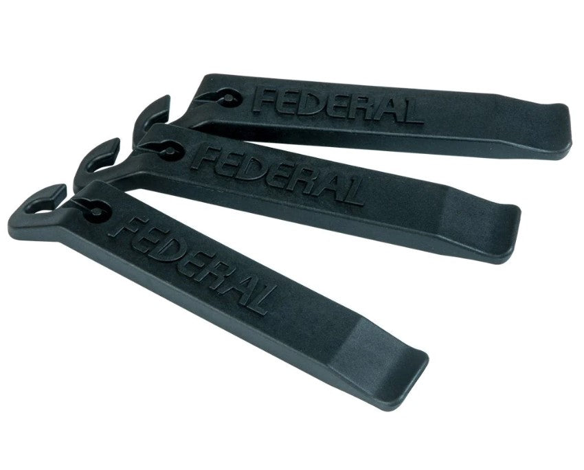 FEDERAL NYLON TYRE LEVERS BLACK 3PC