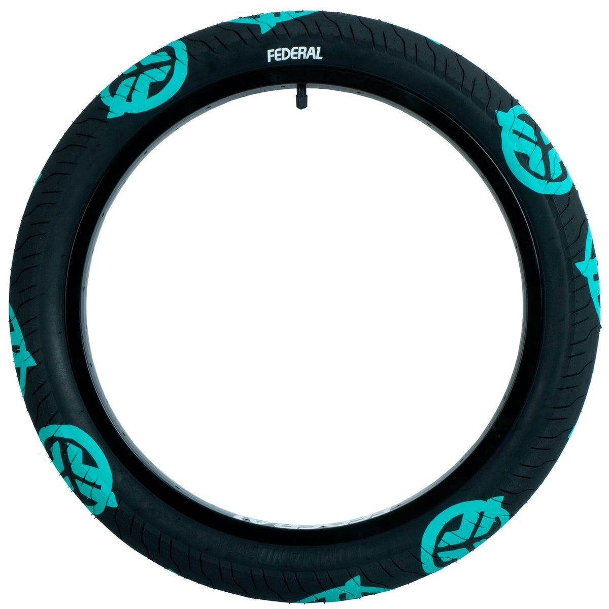 FEDERAL COMMAND LP TIRE 2.4" BLK/TEAL