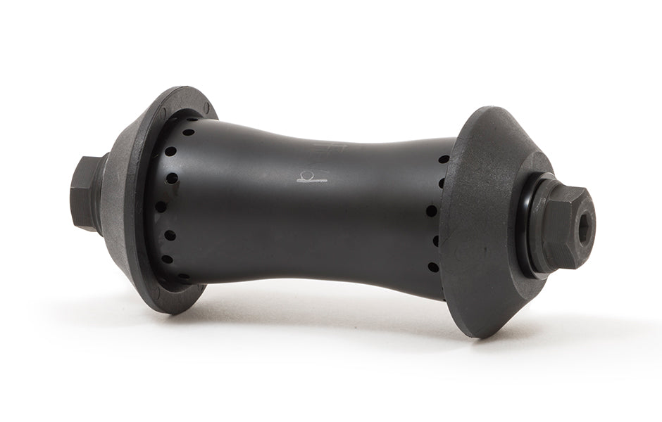 FIEND CAB FLANGELESS FRONT HUB BLACK