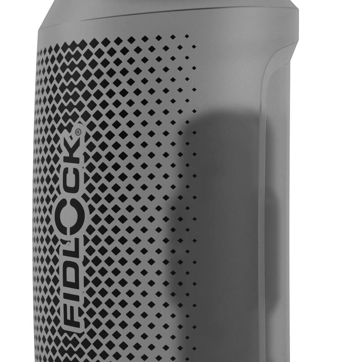 Fidlock 750ML Twist Compact Bottle With Mount No Base- Transparent Black