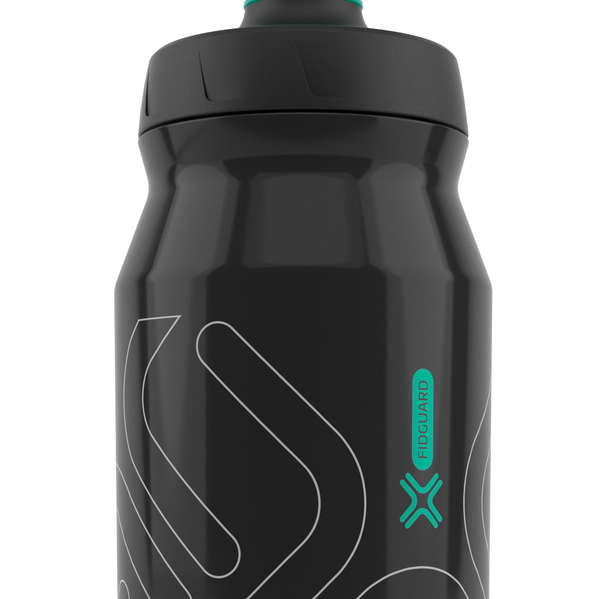 Fidlock 600ML Fidguard Bottle Antibacterial- Black/Grey