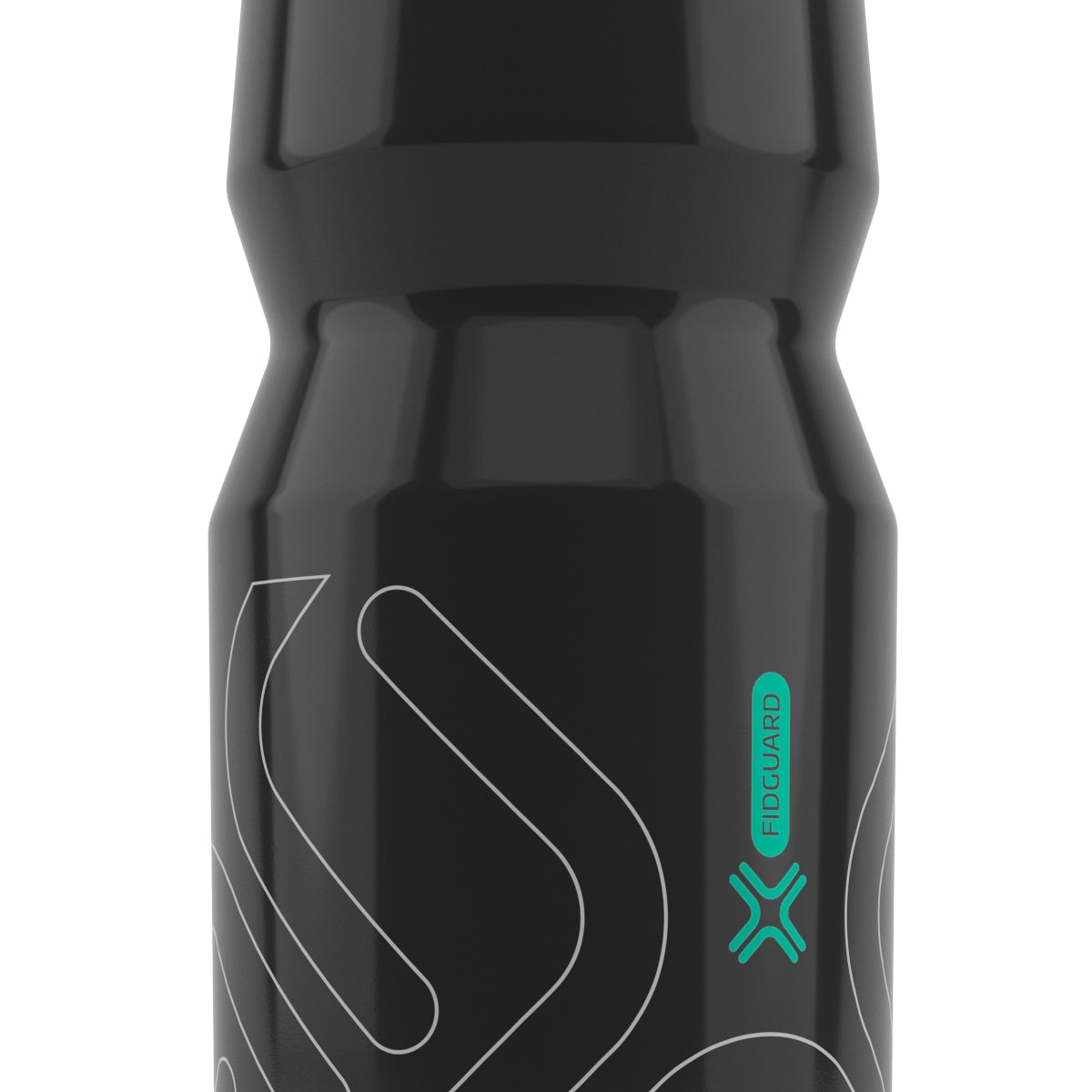 Fidlock 750ML Fidguard Bottle Antibacterial- Black/Grey