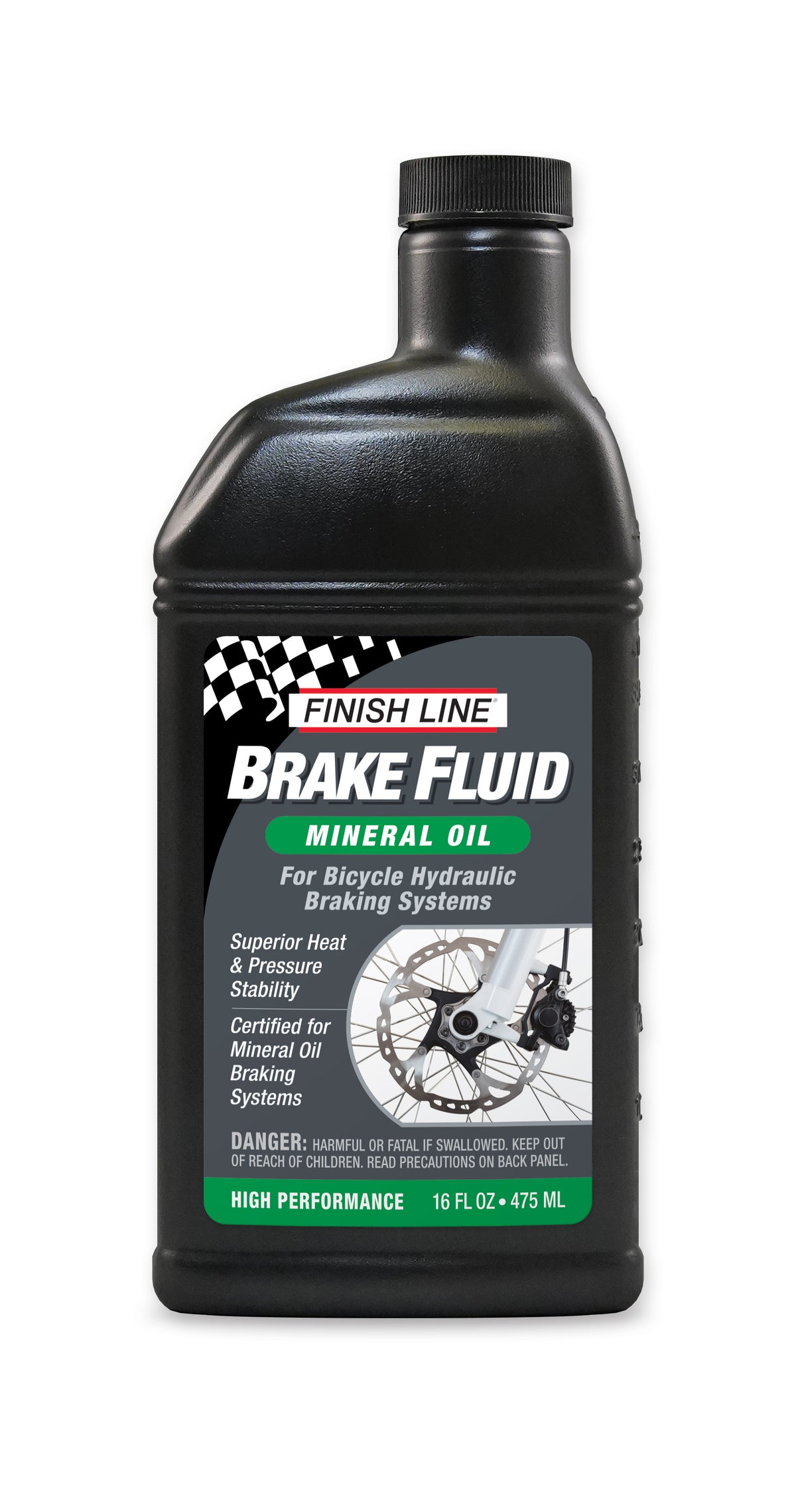 BRAKE FLUID MINERAL OIL 16OZ/475ML (SINGLE UNIT)