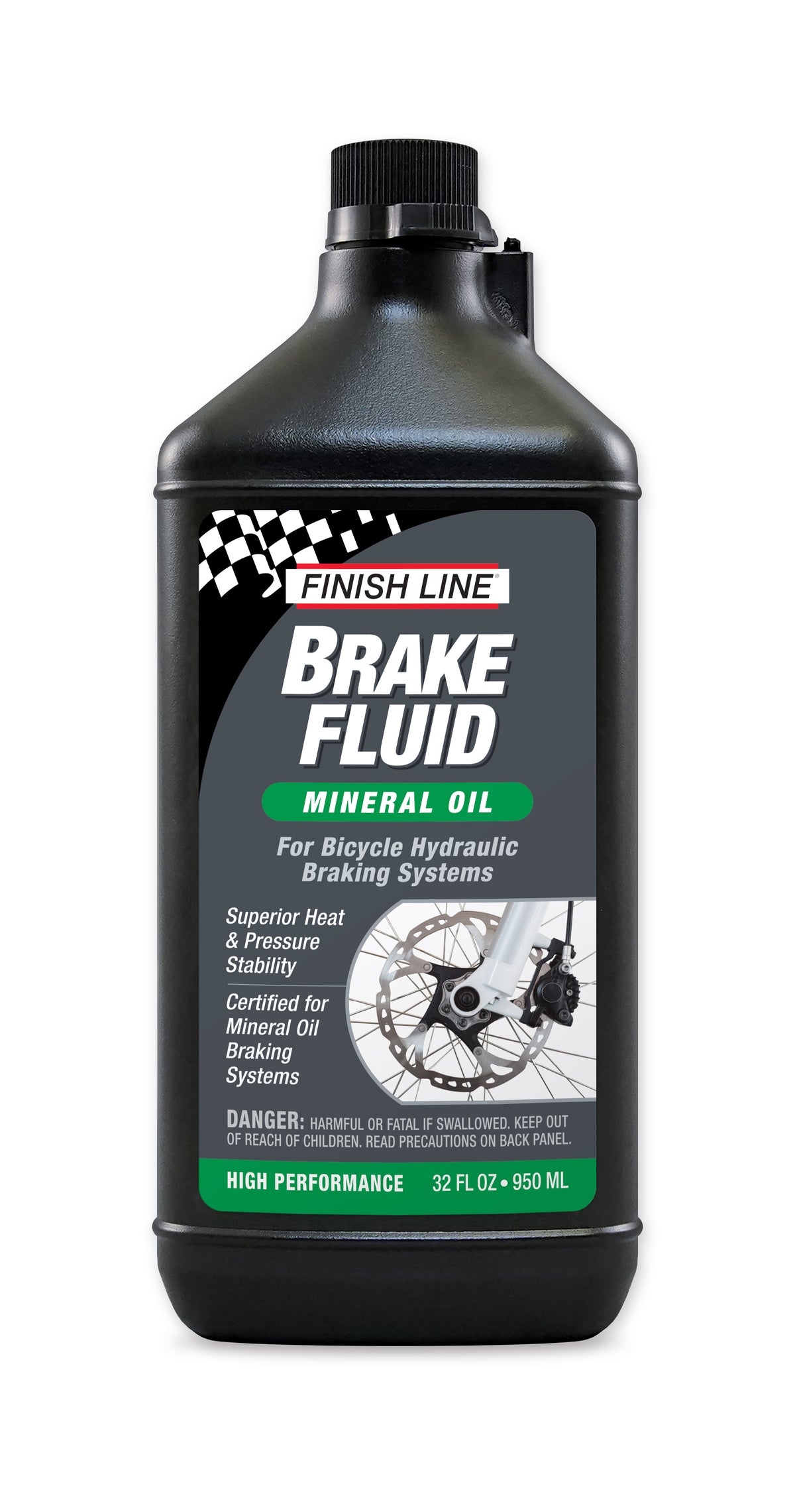 BRAKE FLUID MINERAL OIL 32OZ/950ML (SINGLE UNIT)