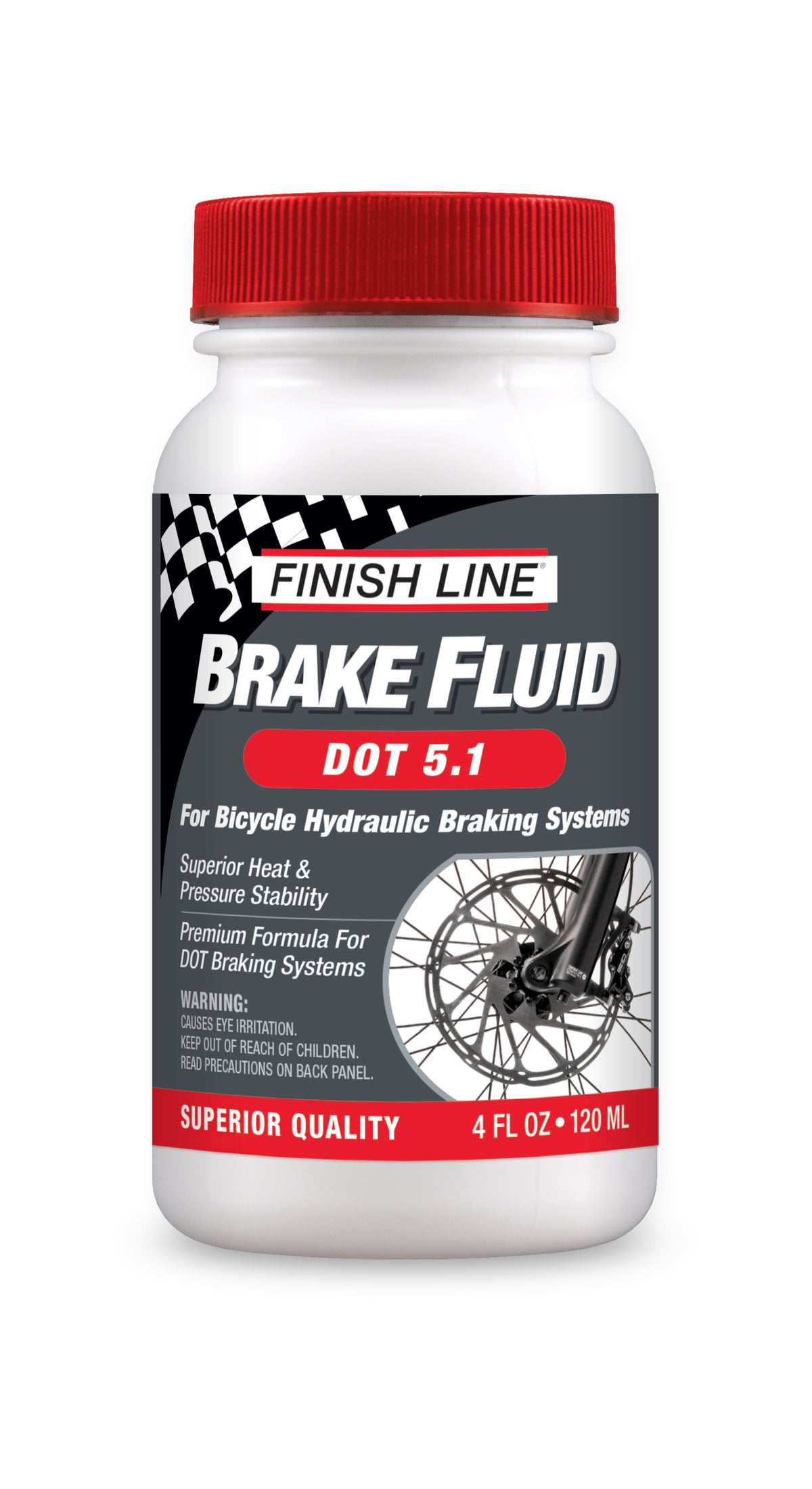 BRAKE FLUID DOT 5.1 4OZ/120ML (SINGLE UNIT)