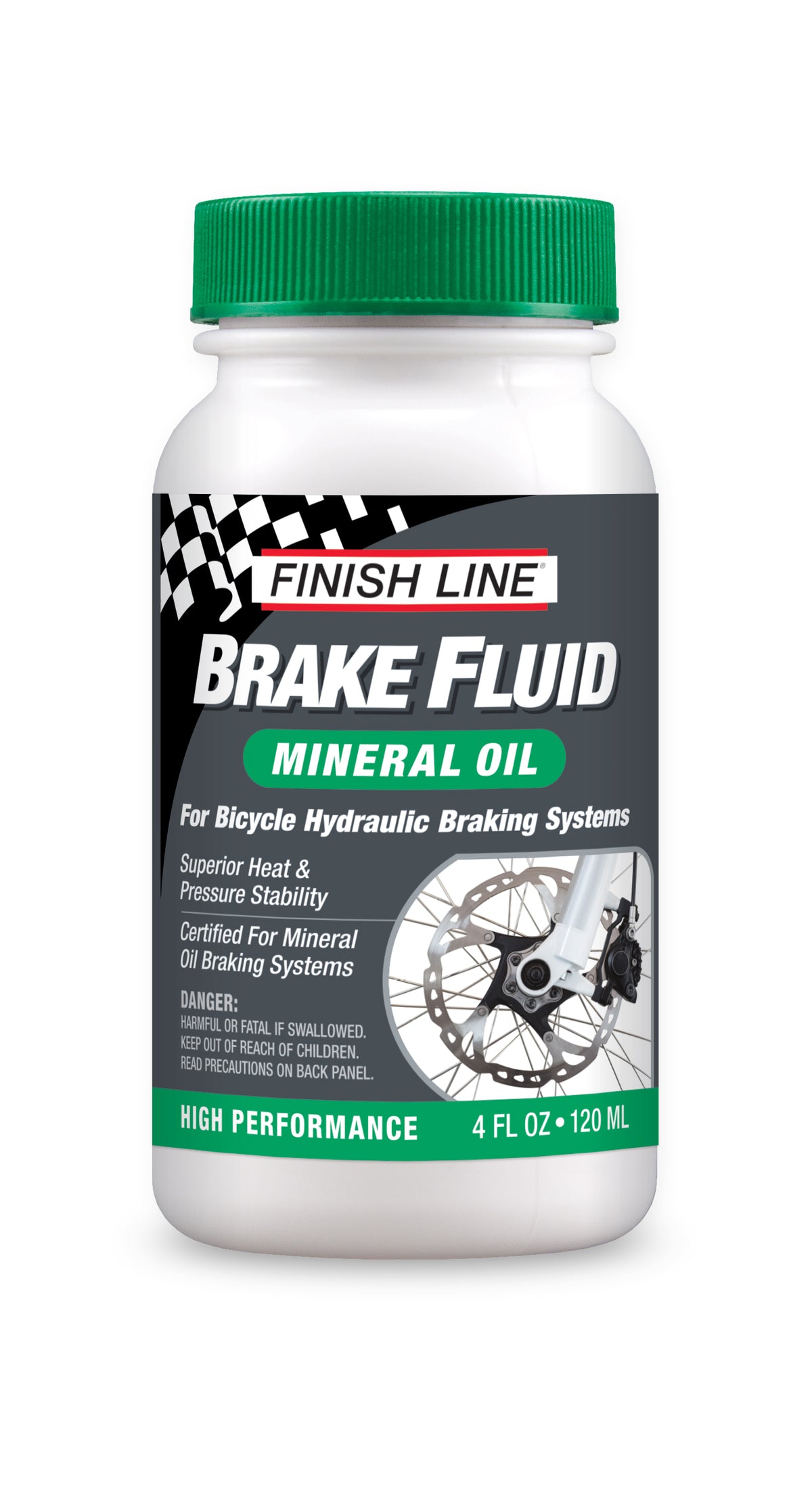 BRAKE FLUID MINERAL OIL 4OZ/120ML (SINGLE UNIT)