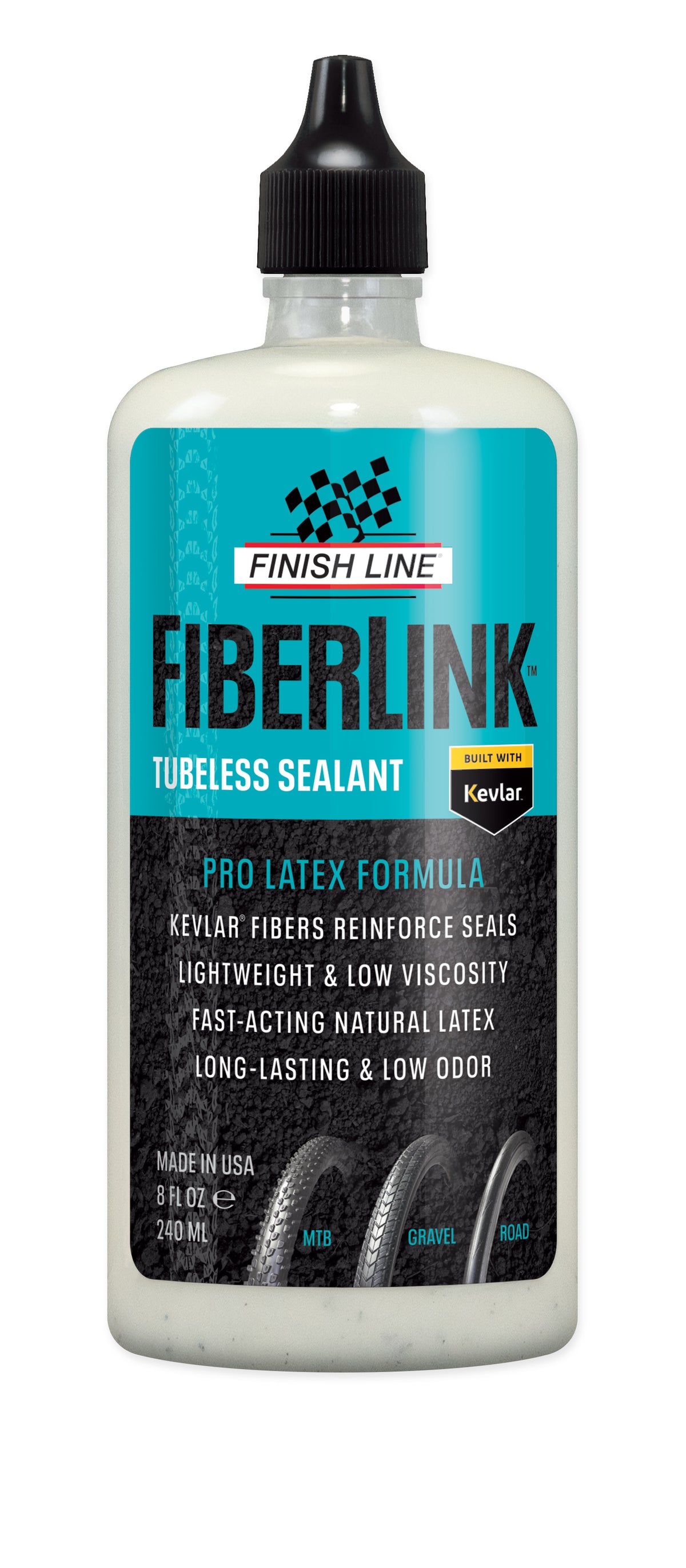 FIBERLINK TUBELESS SEALANT 8OZ/240ML (CASE OF 8)