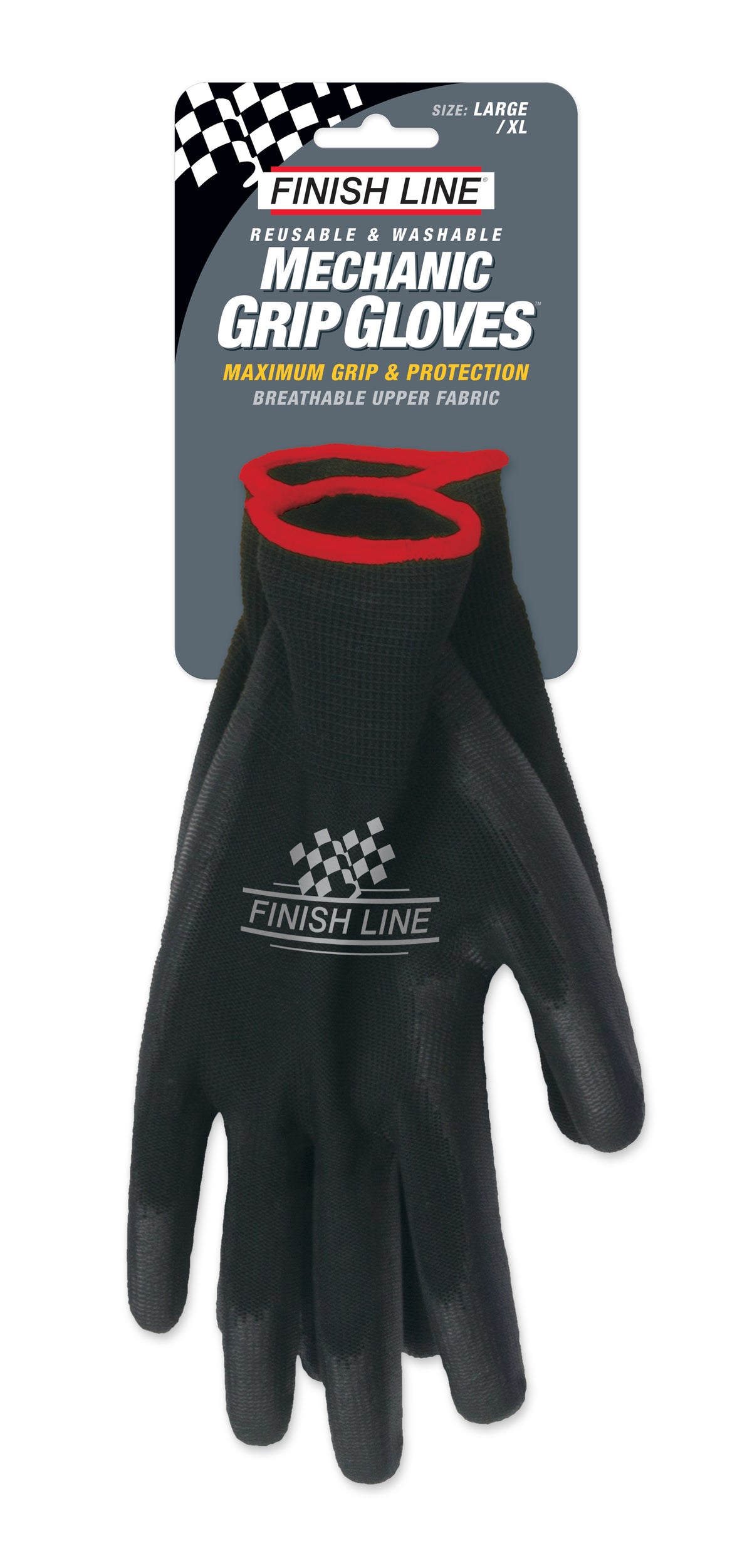 MECHANIC GRIP GLOVES (L/XL) (CASE OF 6)