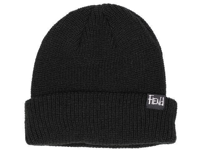 FIEND BEANIE BLACK