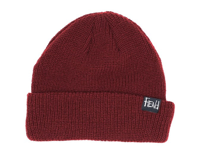 FIEND BEANIE MAROON