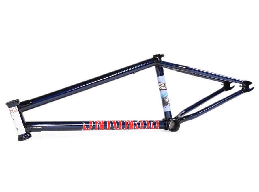 FIEND MILLS FRAME 21.5"GLOSS TRANS. BLUE