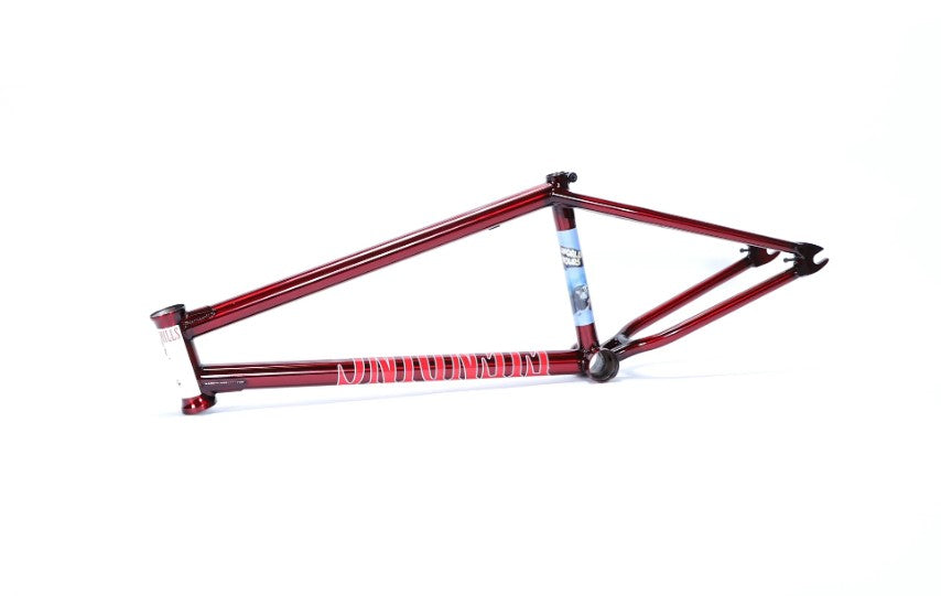 FIEND MILLS FRAME 20.5" GLOSS TRANS RED