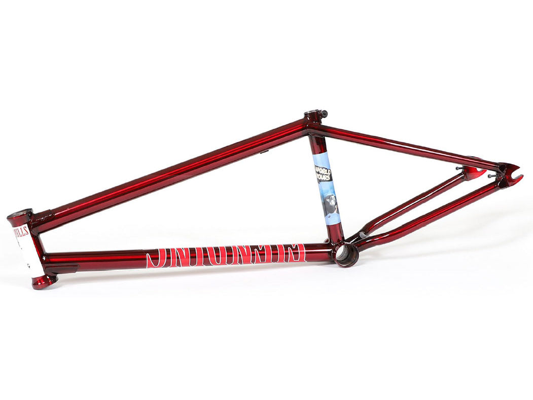 FIEND MILLS FRAME 21" GLOSS TRANS RED