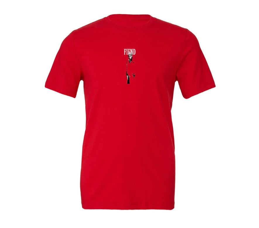 FIEND MILLS TONY MONTANA TEE RED MEDIUM
