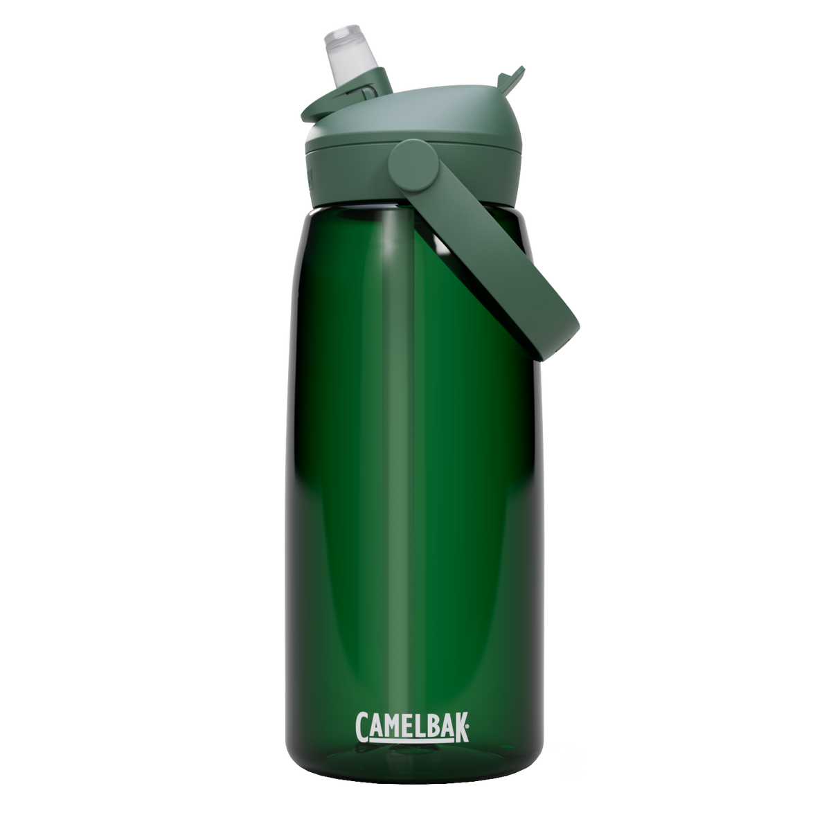 THRIVE FLIP STRAW 32OZ FOREST GREEN