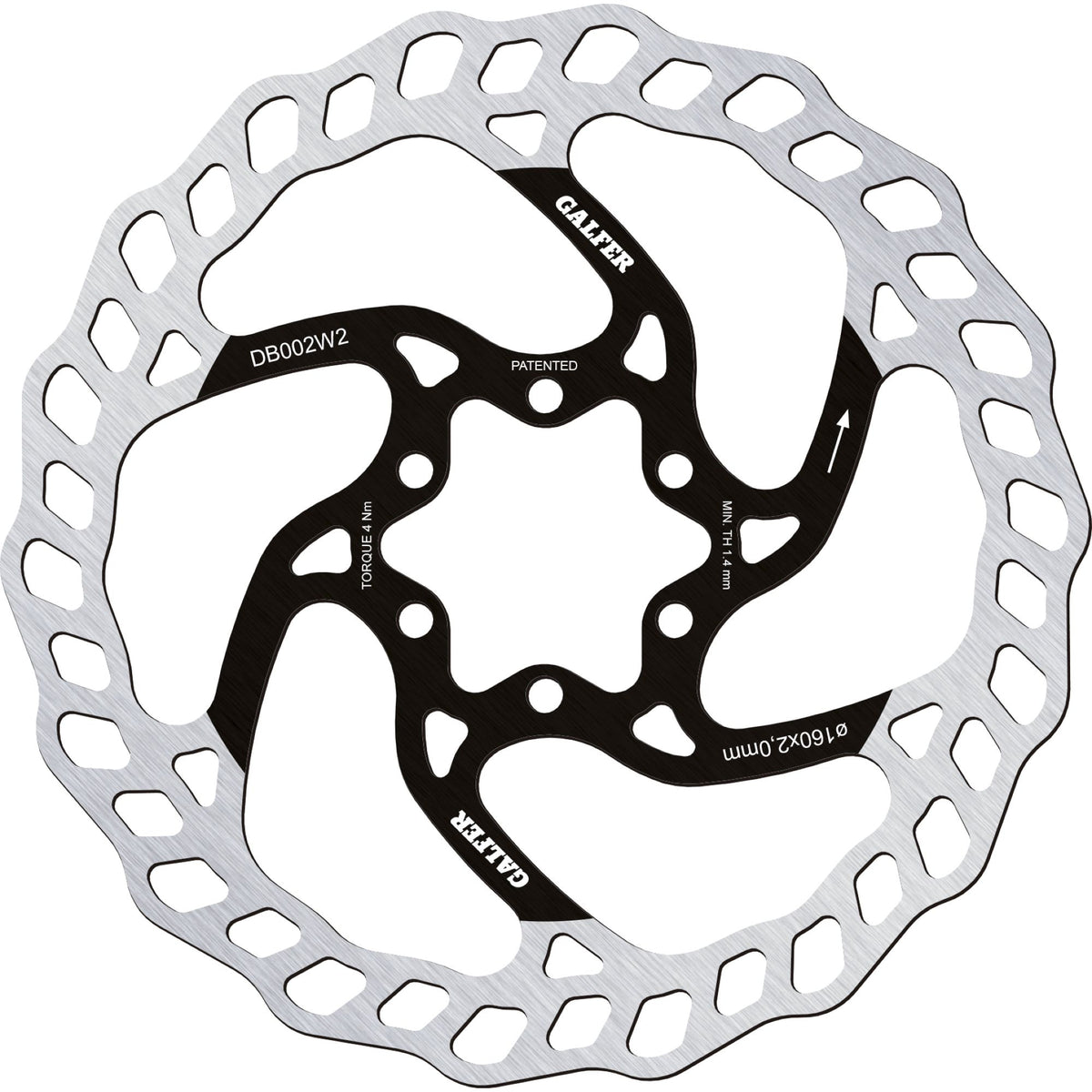 Brake Rotor MTB 160x2MM