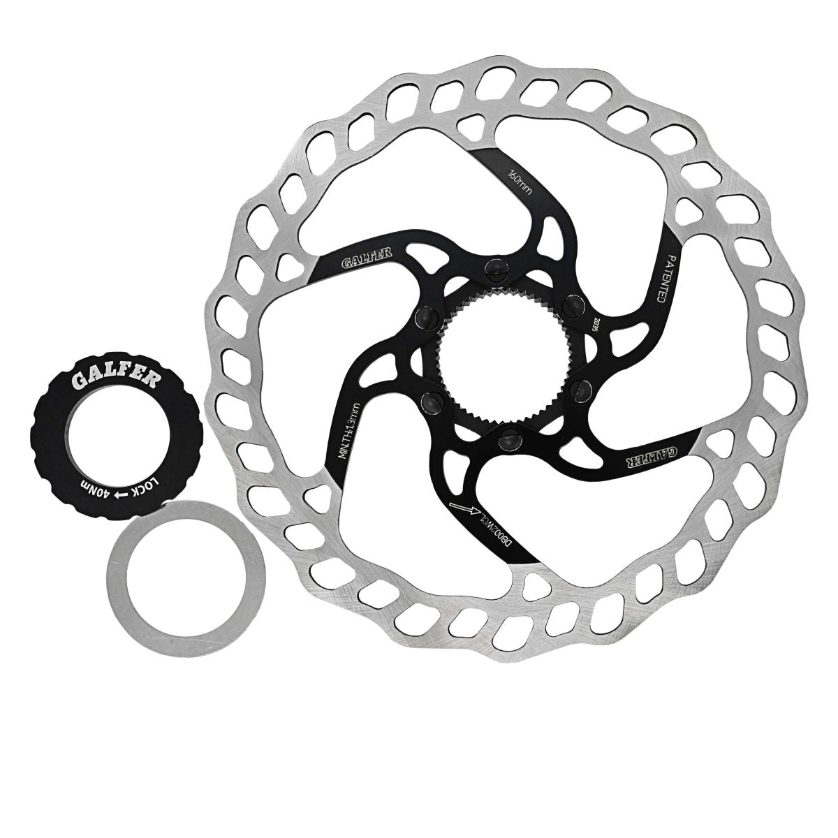 Brake Rotor 160mm X 1.8mm MTB Centerlock