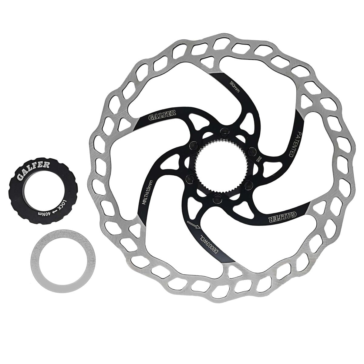 Brake Rotor 203mm X 1.8mm MTB Centerlock