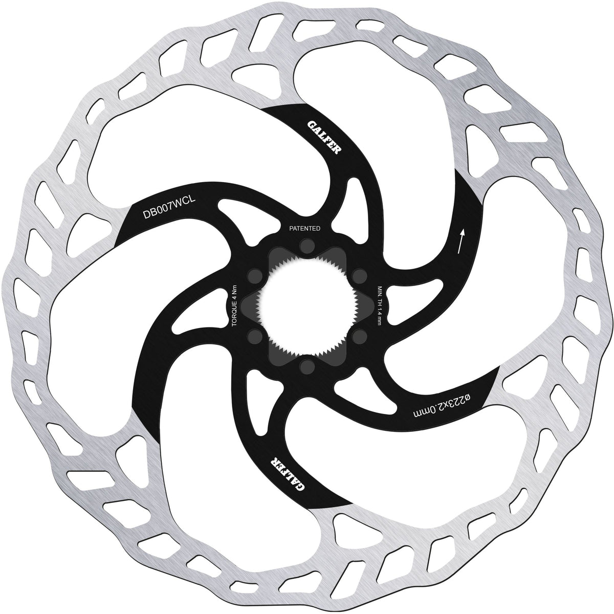 Brake Rotor MTB Center-Lock System 223x2MM