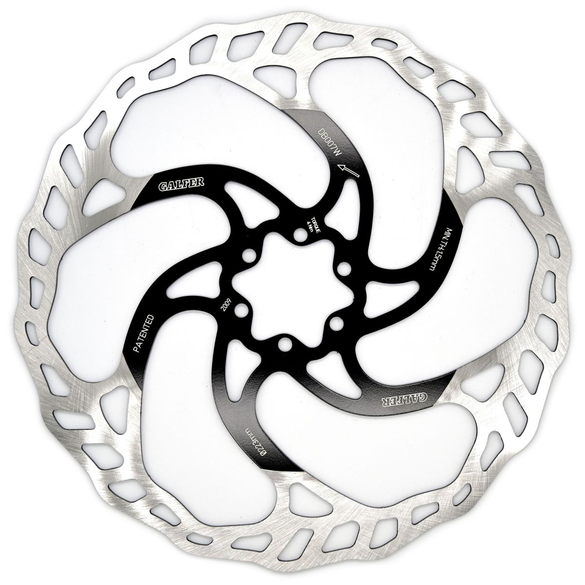 Brake Rotor 223mm X 2.0mm MTB/E-Bike 6 Bolt