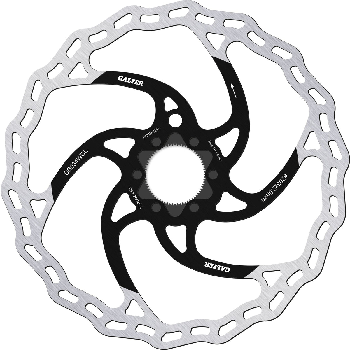 Brake Rotor MTB Center-Lock System 203x2MM