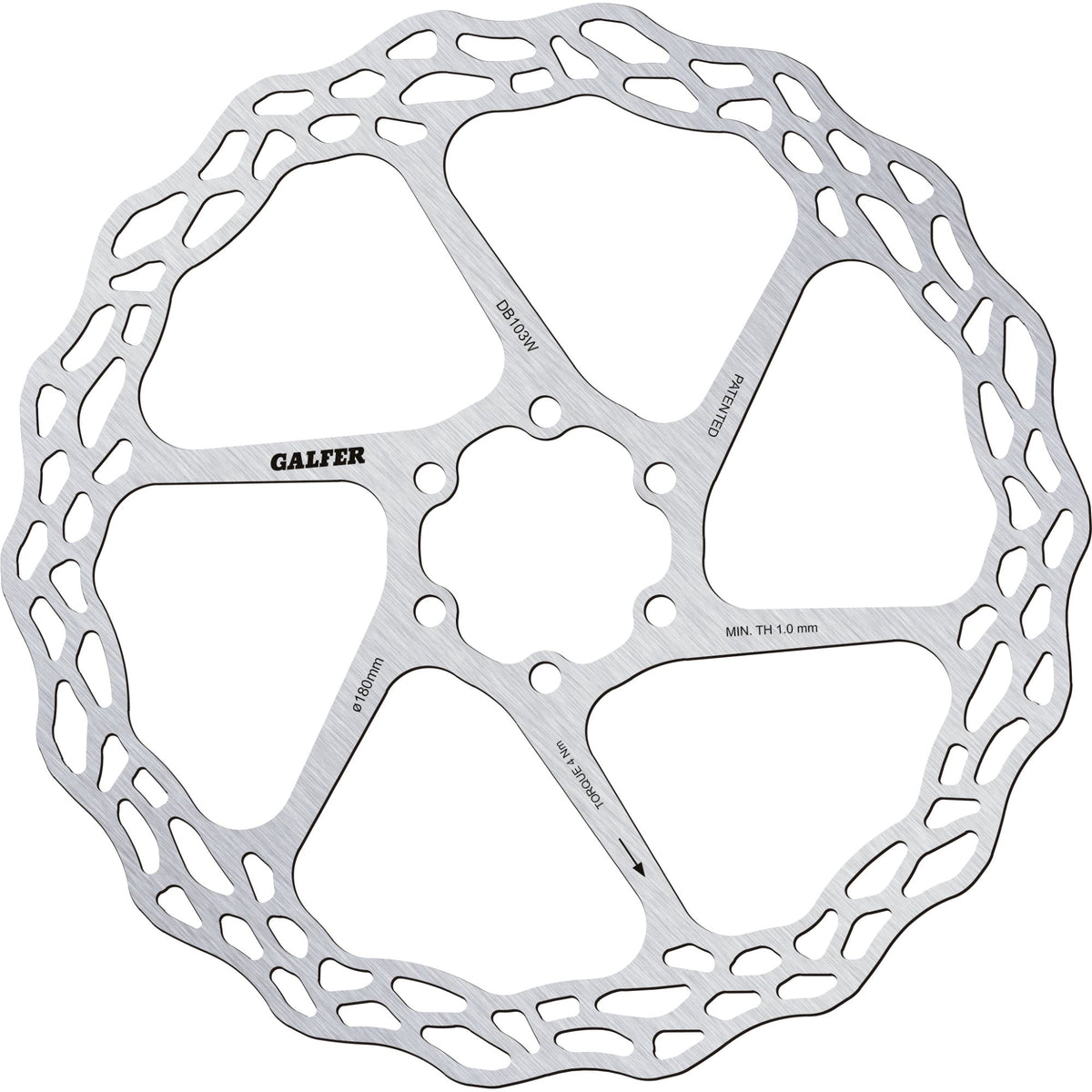 Brake Rotor Road/MTB Light Disc 180x1.8MM