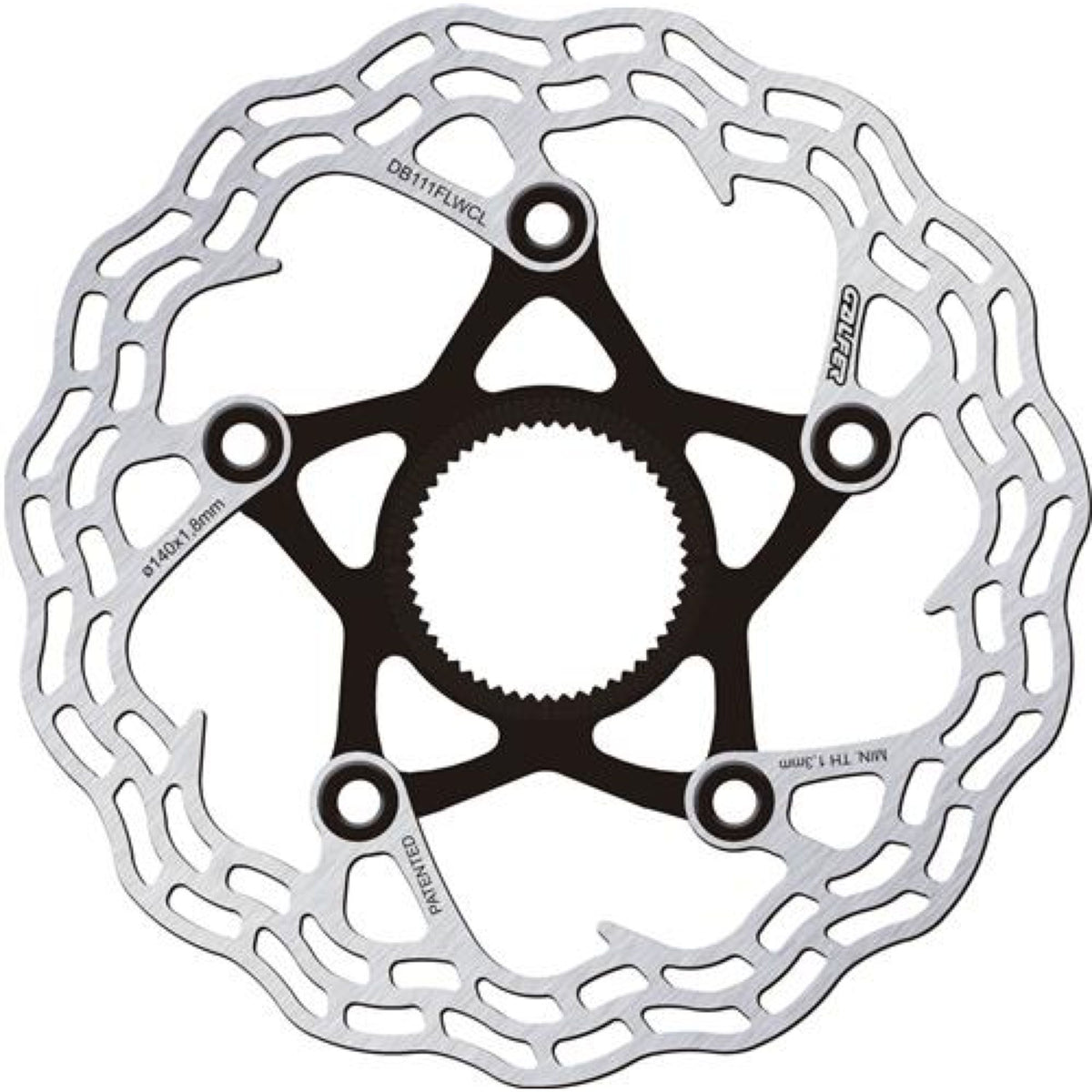 Brake Rotor Road Shark New Center-Lock 140x1.8MM