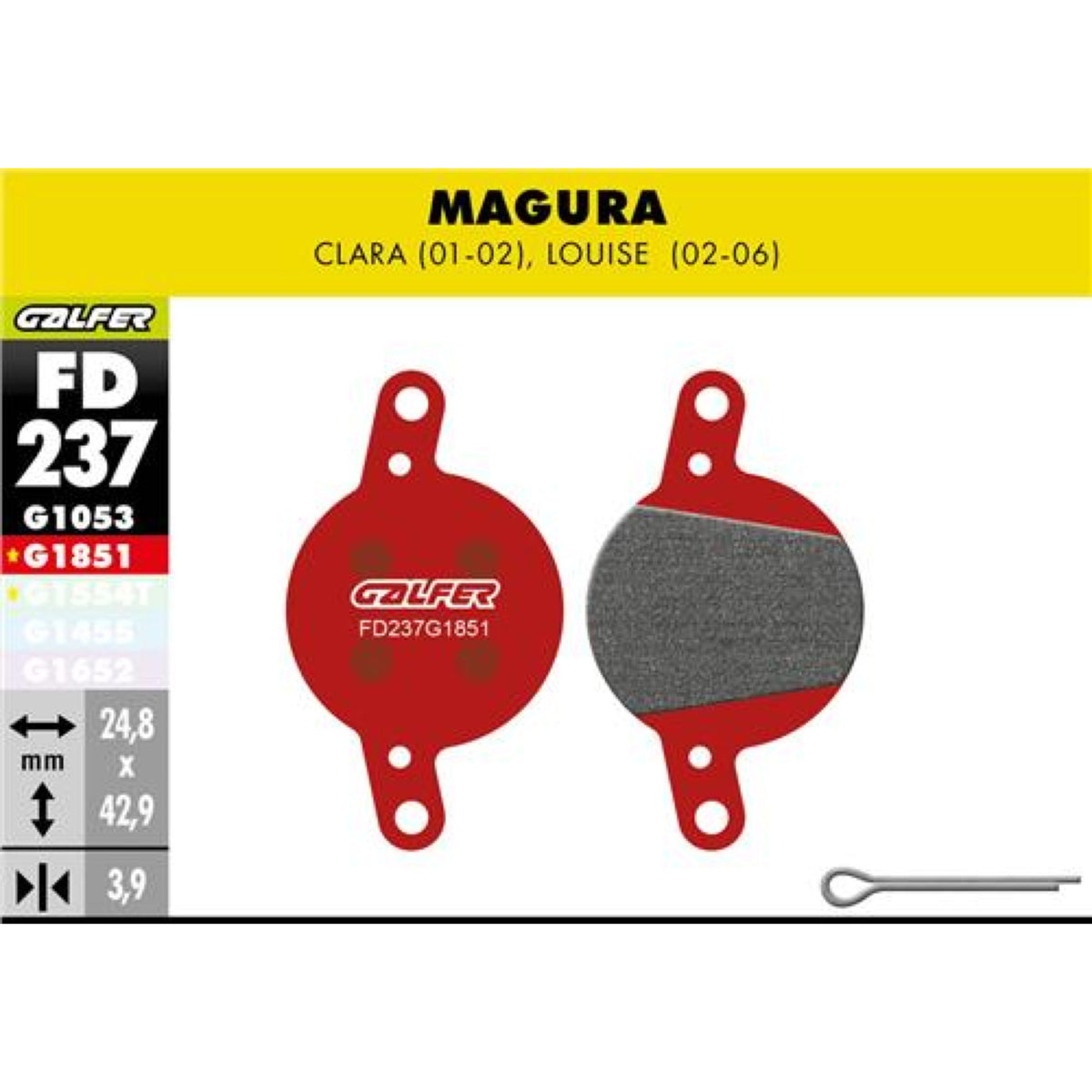 Brake Pad Advanced Magura Clara/ Louise