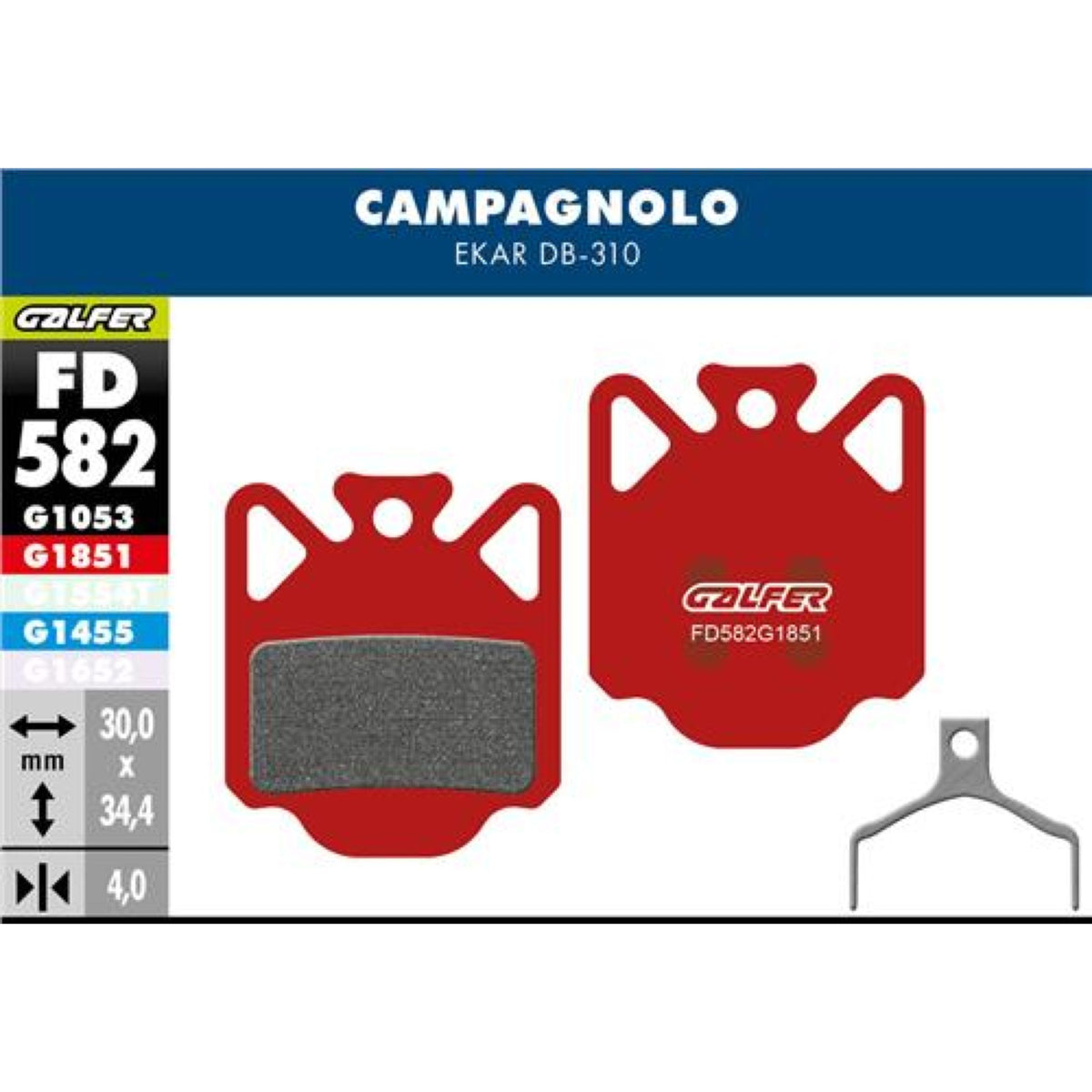 Brake Pad Bike Advanced